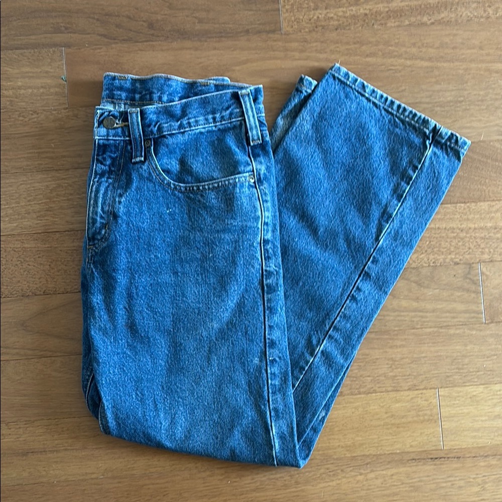 Carhartt Men's Straight Blue Jeans